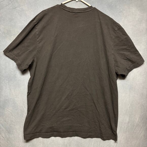 Cat Caterpillar Shirt Tractor Center Logo Graphic Print XXL Big and Tall Work - Picture 4 of 7